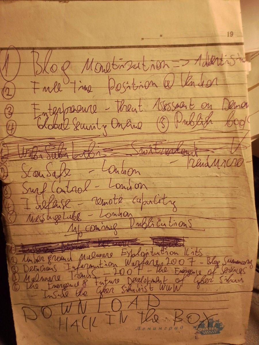 Notebook page 72