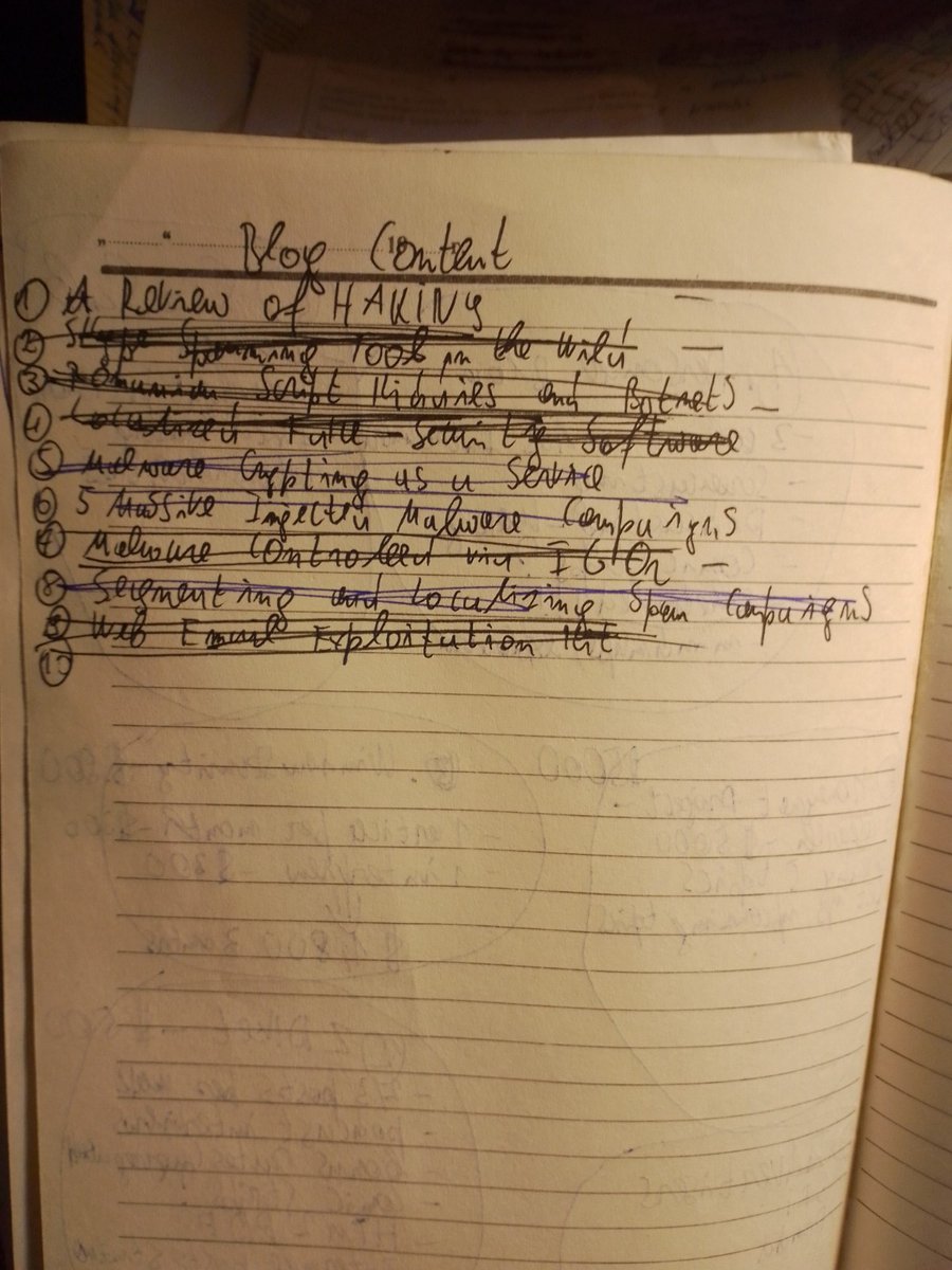 Notebook page 36 duplicate