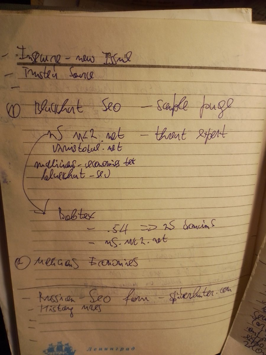 Notebook page 21