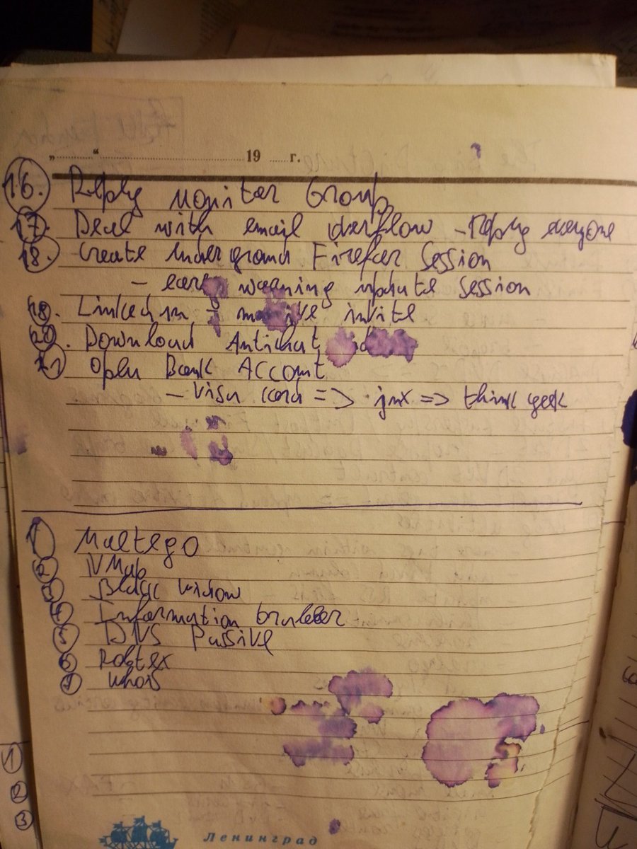 Notebook page 30