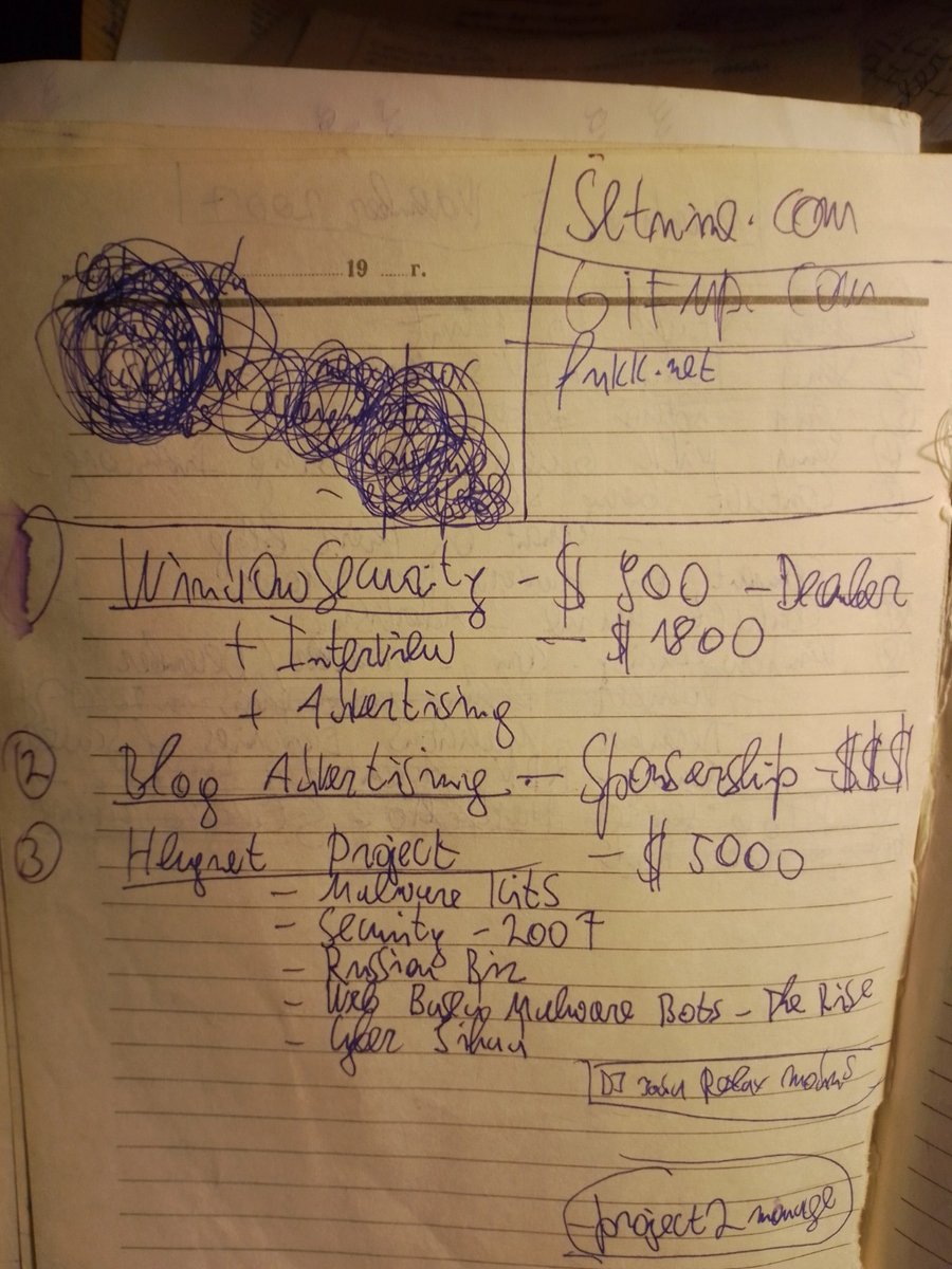Notebook page 16