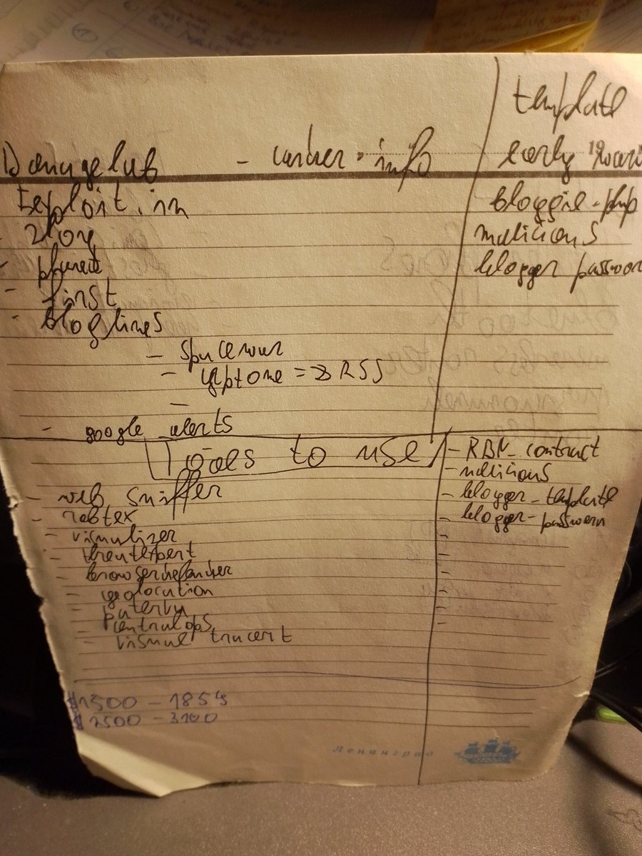 Notebook page 94 duplicate
